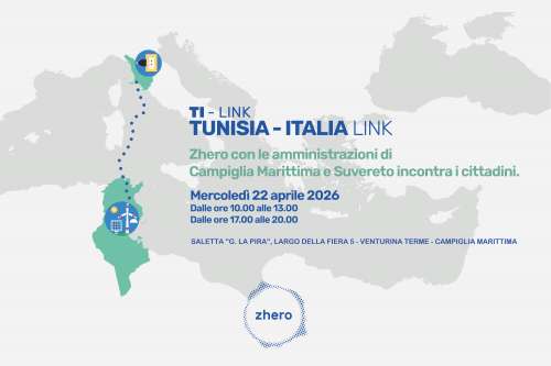 Calendario di Open day per la presentazione del progetto di energia rinnovabile Tunisia-Italia (TI-Link) proposto dall\'azienda Zhero
