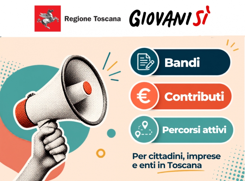 Bandi e opportunit� della Regione Toscana dedicati ai giovani
