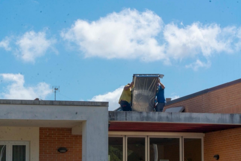 Terminati i lavori di impermeabilizzazione delle coperture del Ciaf e della Scuola dell\'infazia Arcobaleno.