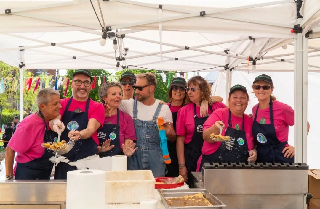 Il gruppo dei volontari del carciofo pride