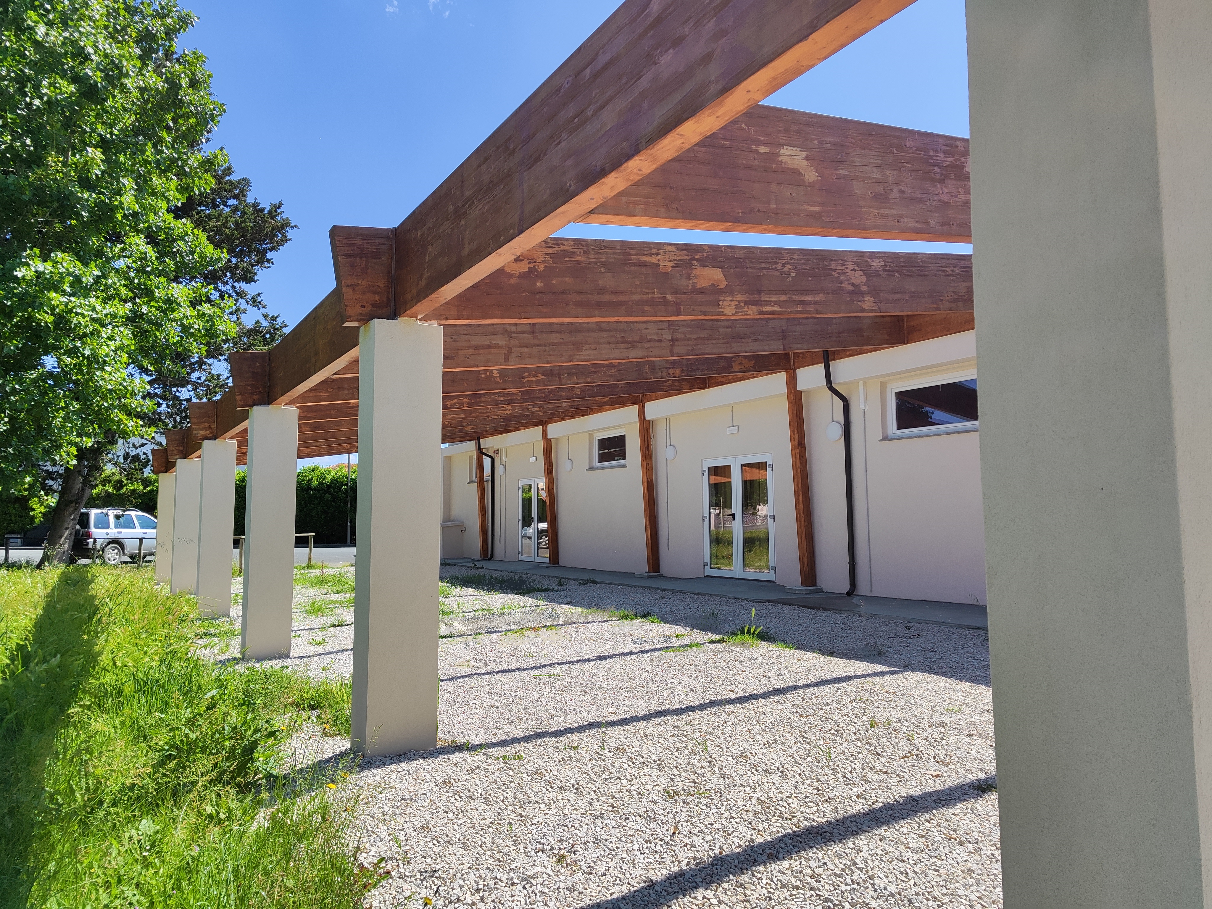 Portico esterno