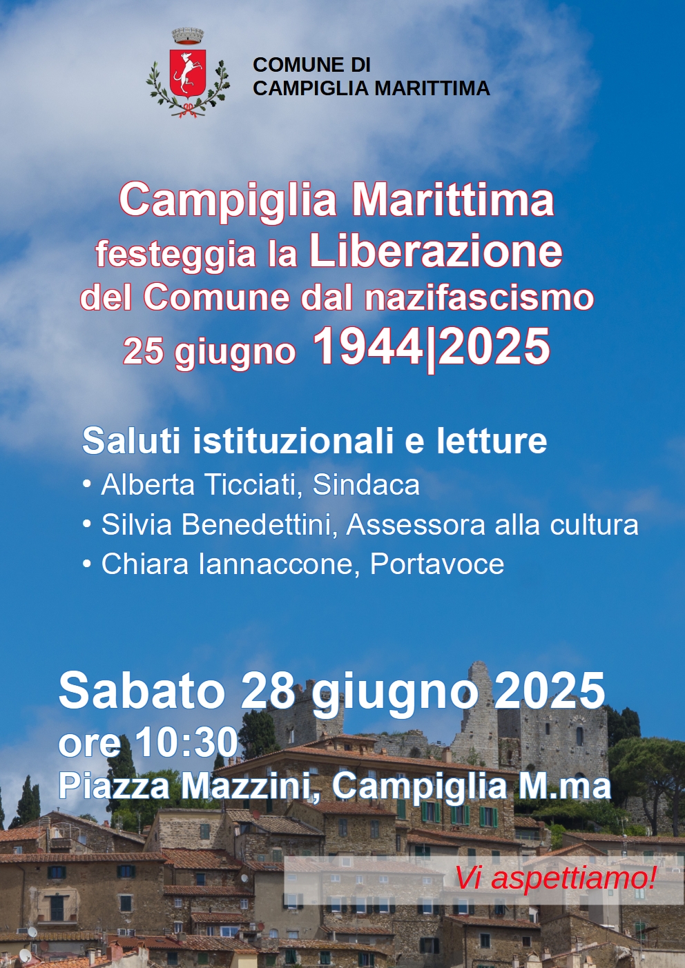 Locandina con programma