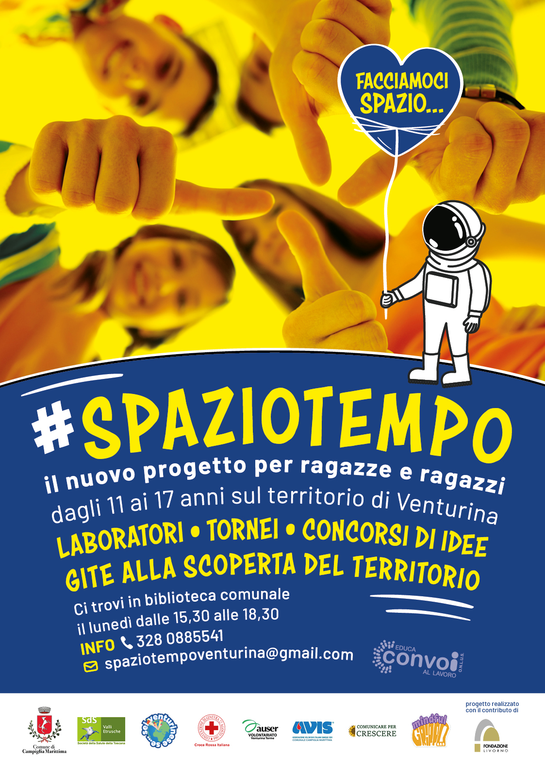 Il volantino del progetto