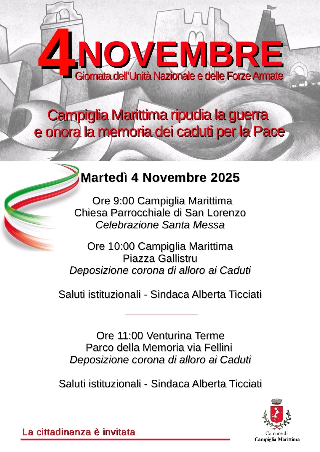 locandina con progamma