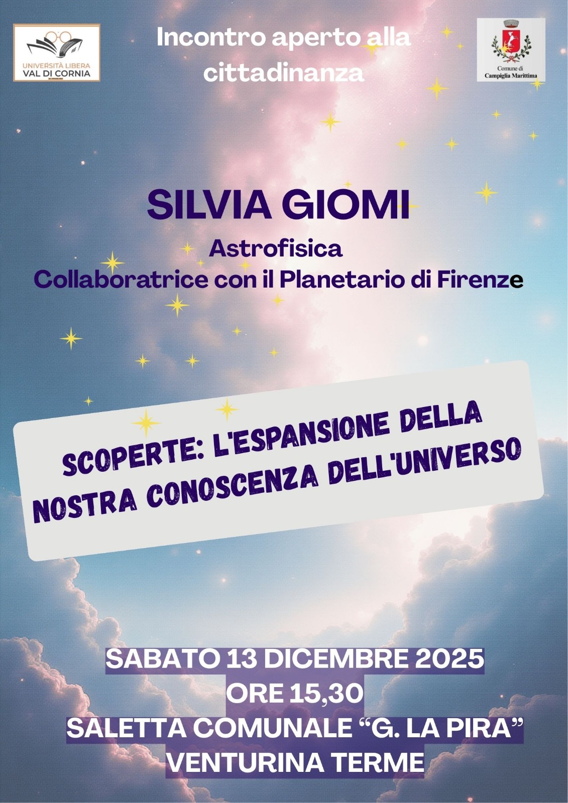 locandina dell'incontro