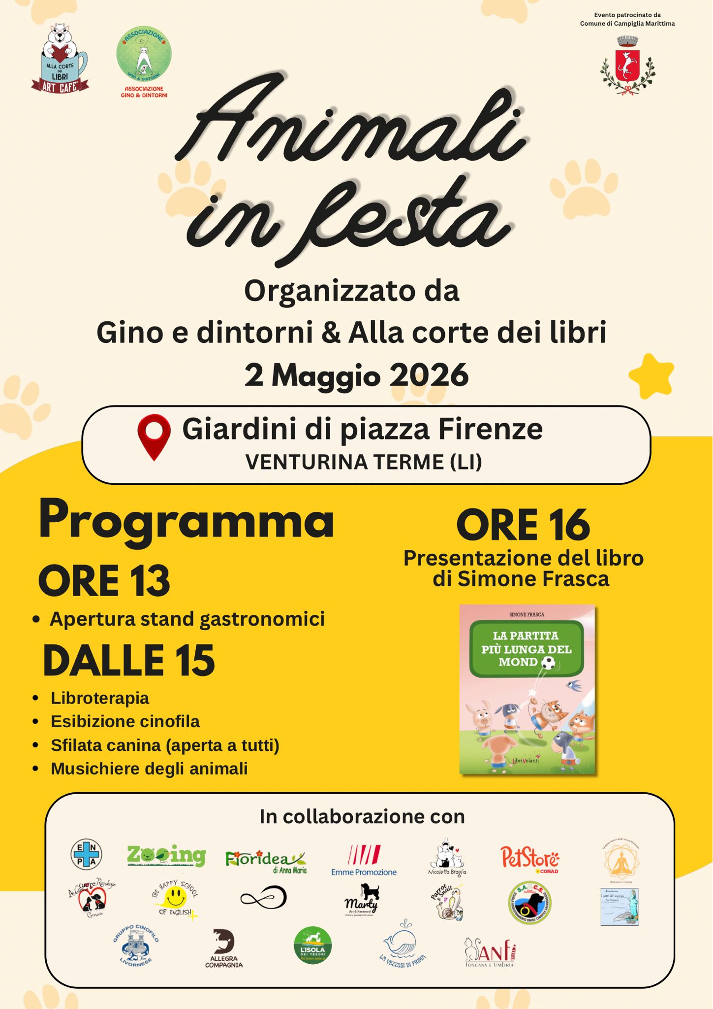 Locandina festa animali