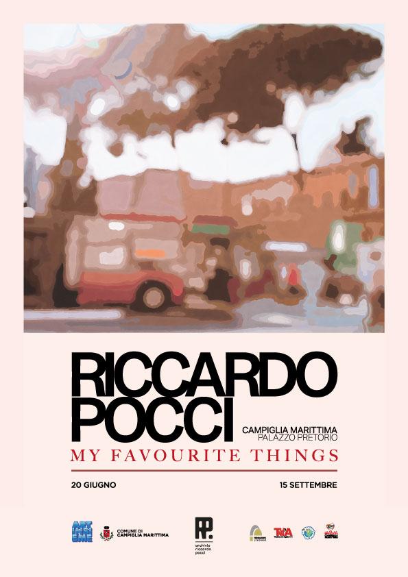 Manifesto mostra riccardo pocci