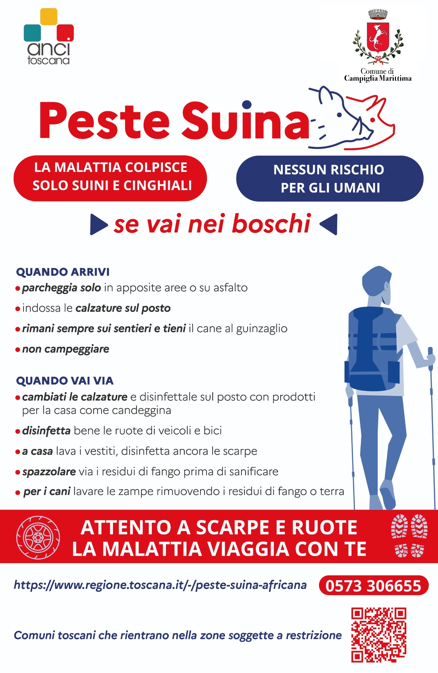 Cartello peste suina
