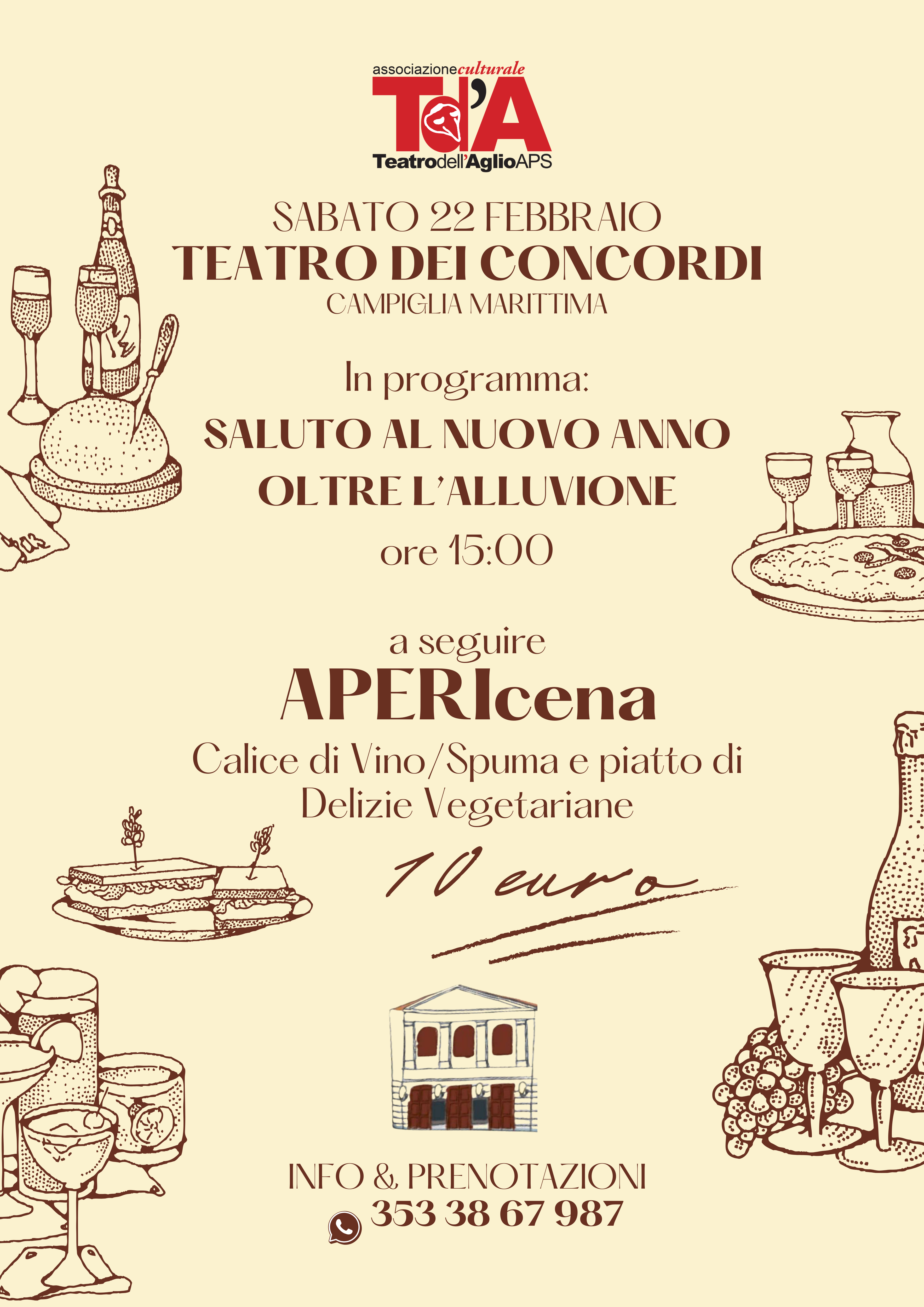volantino apericena